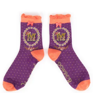 Powder Initial M Ankle Socks