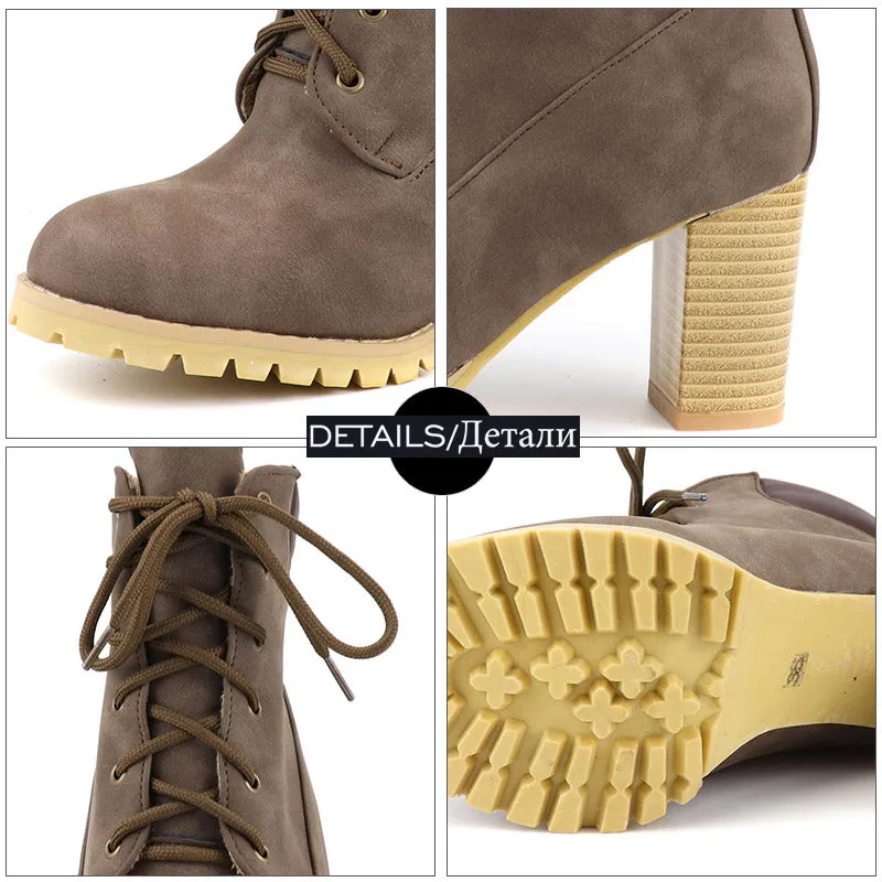 Queen of the Mountain Ankle Construction Boots