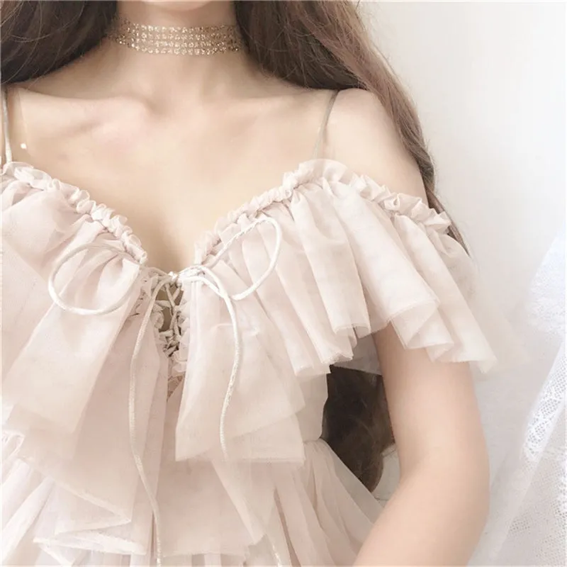 "RUFFLE" DRESS N090701