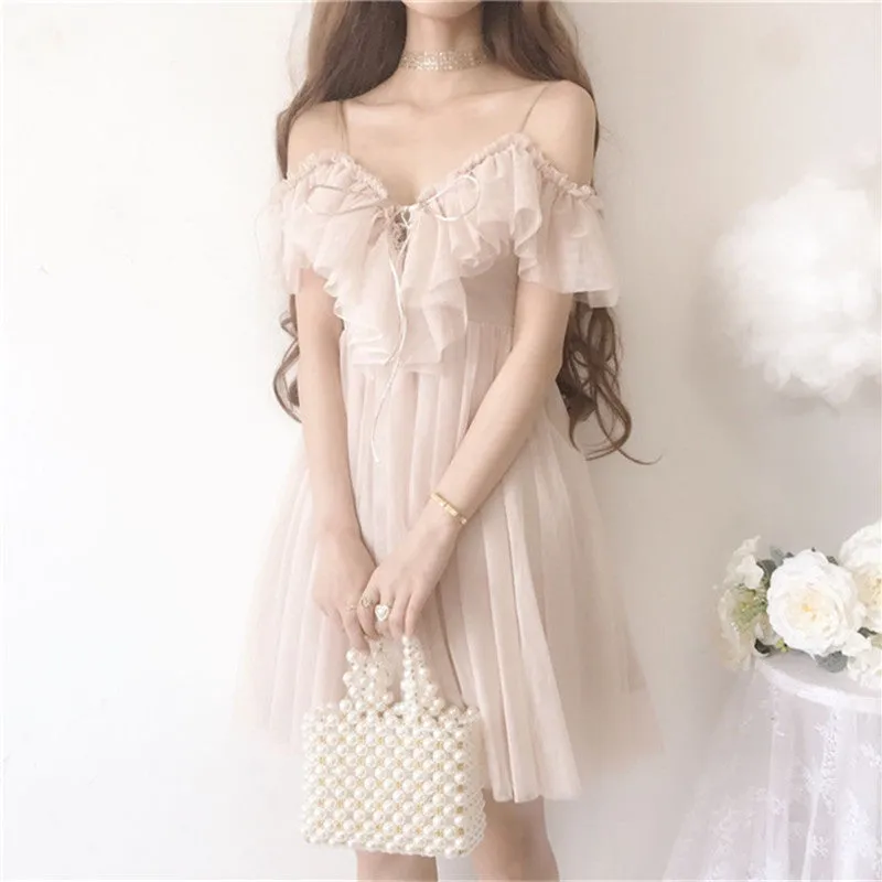 "RUFFLE" DRESS N090701