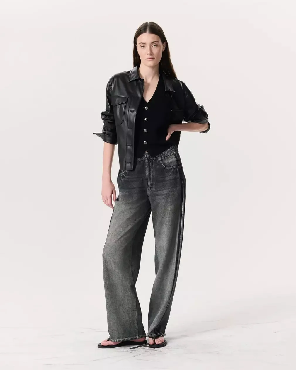 RAG & BONE MIRAMAR WIDE LEG TRACK PANT