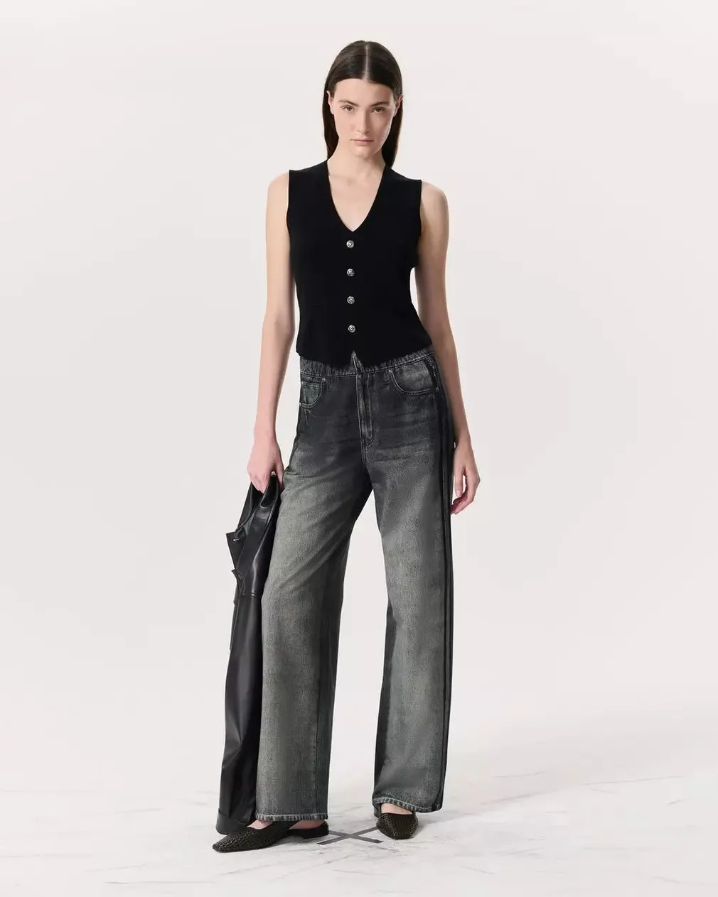 RAG & BONE MIRAMAR WIDE LEG TRACK PANT