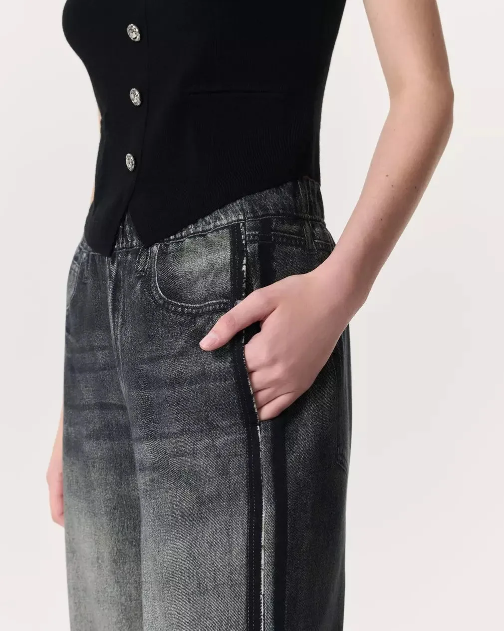 RAG & BONE MIRAMAR WIDE LEG TRACK PANT
