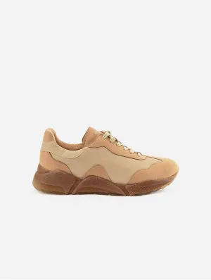 RC Men's Apple Leather Vegan Sneakers | Beige