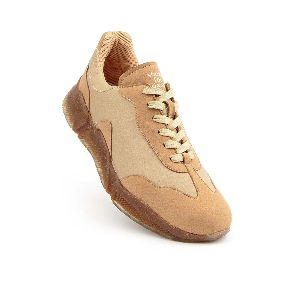 RC Men's Apple Leather Vegan Sneakers | Beige