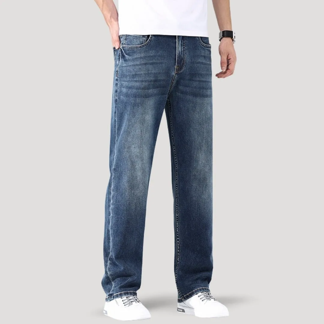 Relaxed Jeans – Wide Leg – Light Wash Vintage Fit