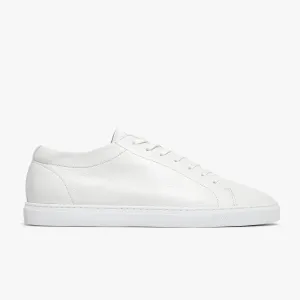 Relaxed Sneaker Triple White Leather Mens