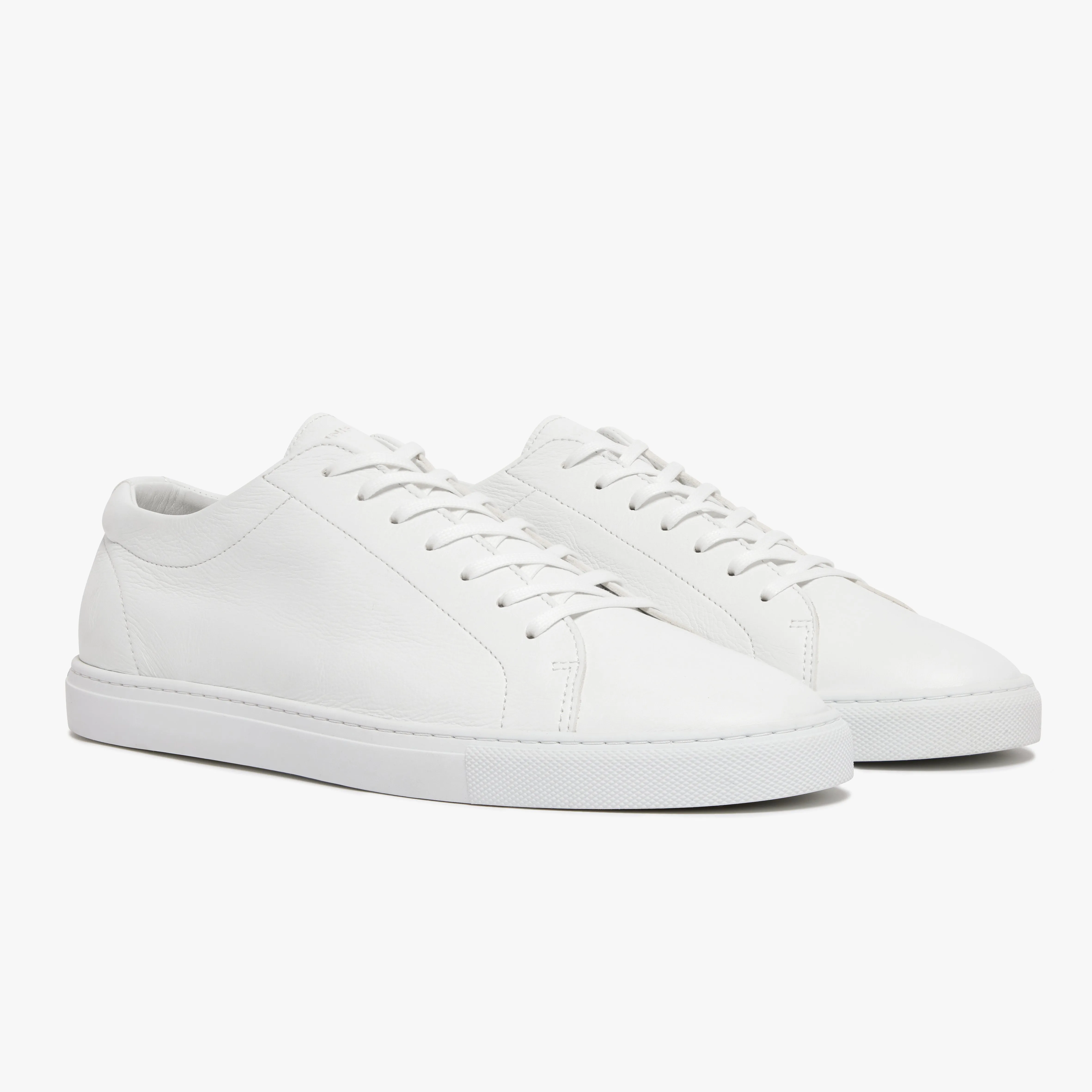 Relaxed Sneaker Triple White Leather Mens
