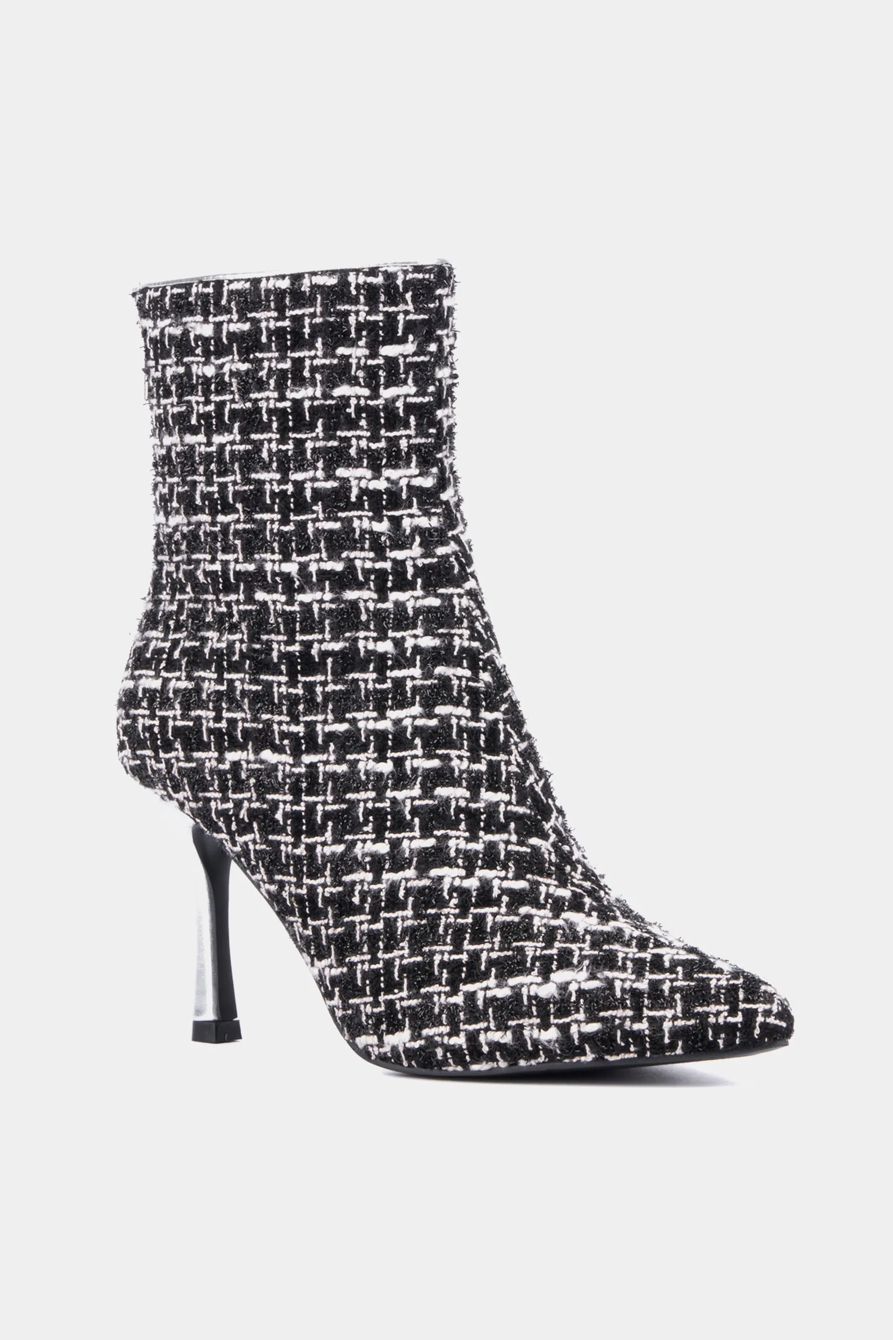 Ricki Fabric Pointy Ankle Boots