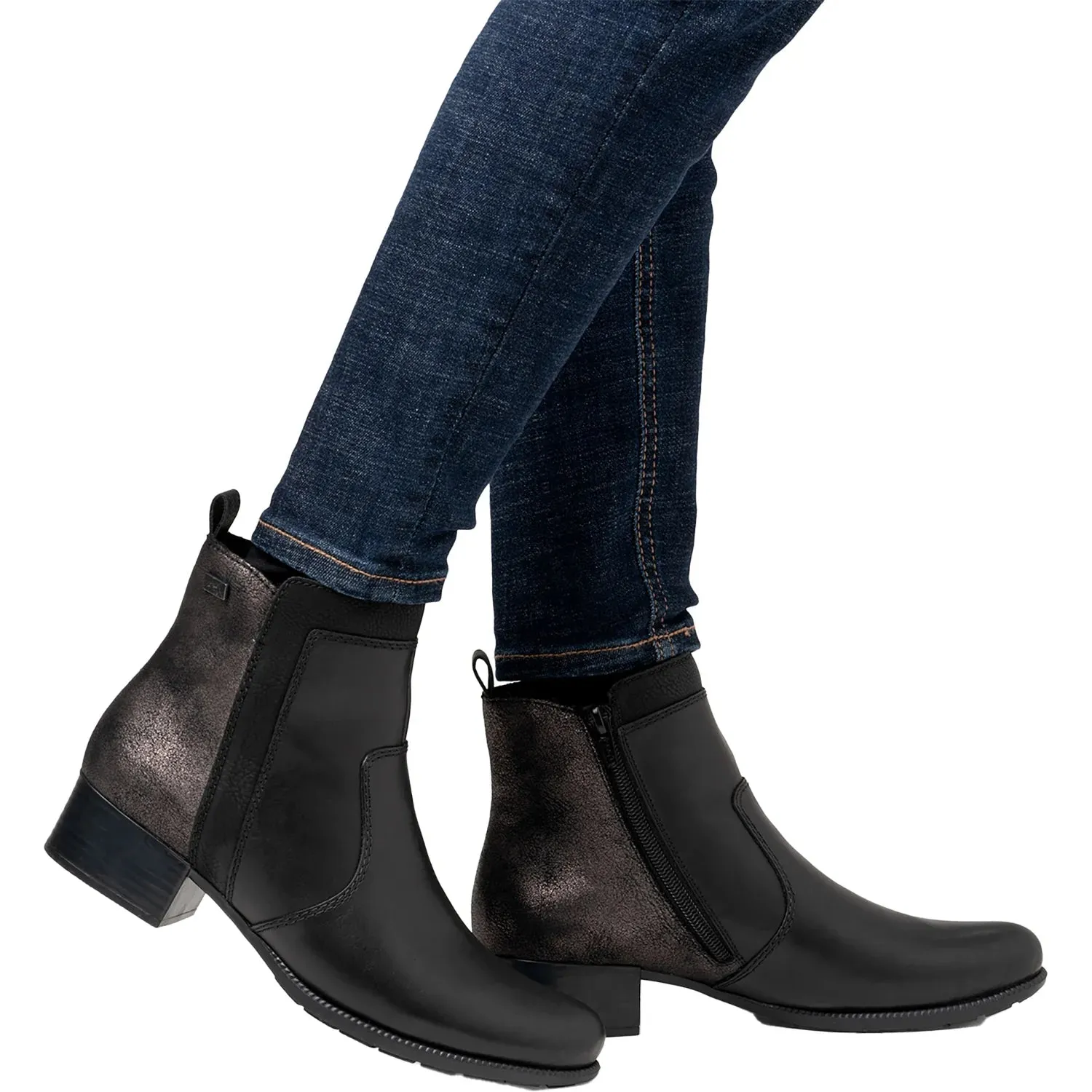 RIEKER- WOMEN'S 78658-00 ANKLE BOOT