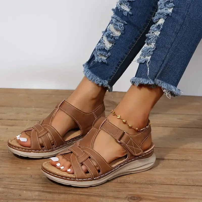 Roman Platform Sandals