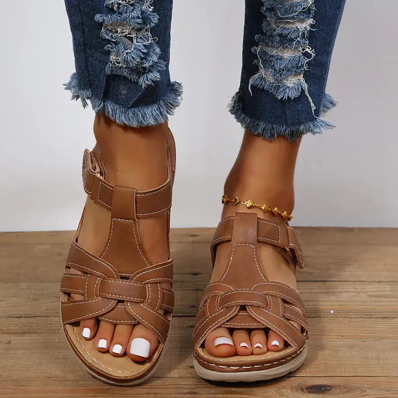 Roman Platform Sandals
