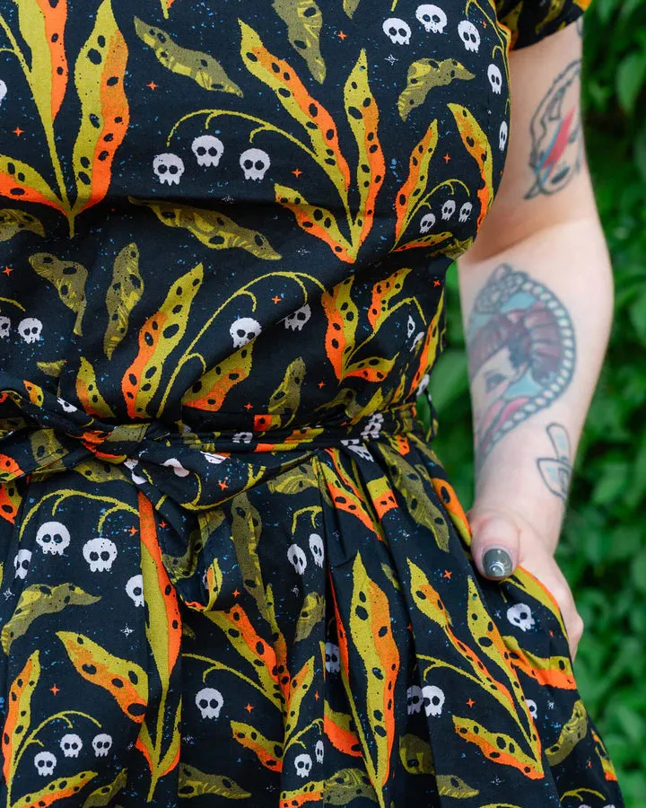 Run & Fly x Clare Lewis Poison and Plants Tea Dress