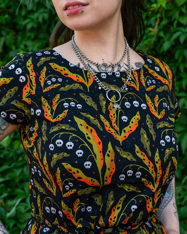 Run & Fly x Clare Lewis Poison and Plants Tea Dress