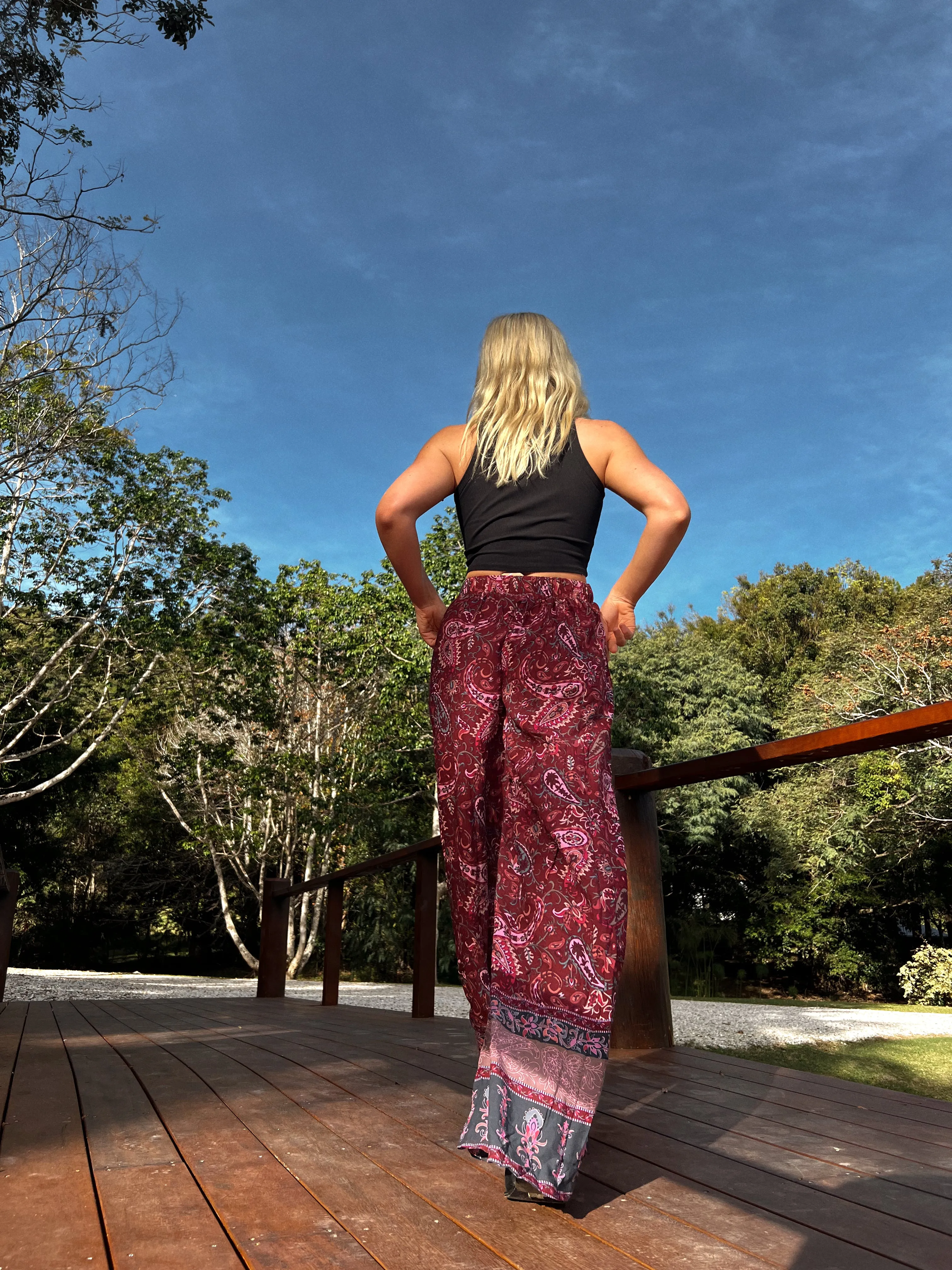 Sadie Print Bombay Pants