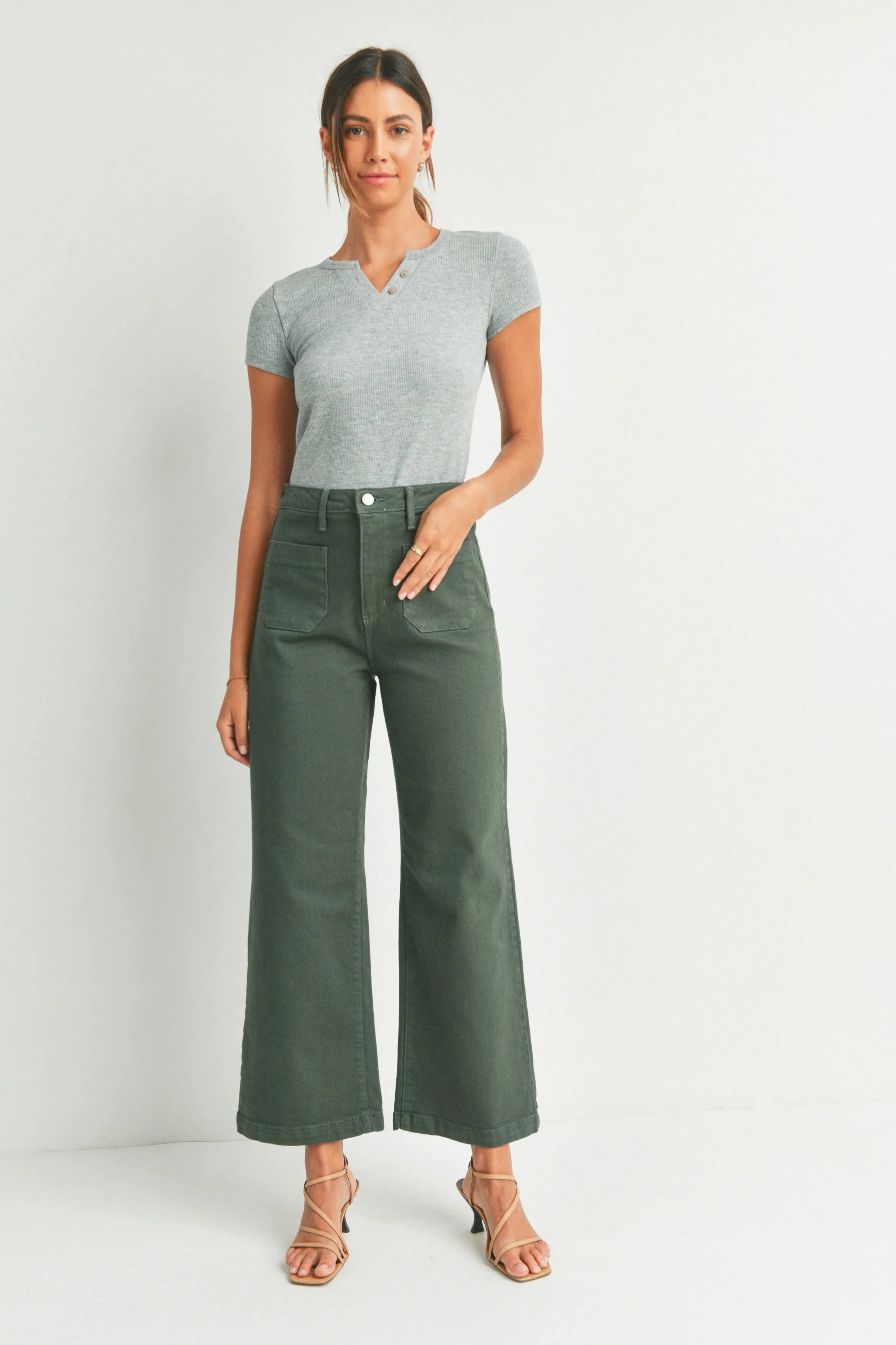 Sailor Pocket Wide Leg