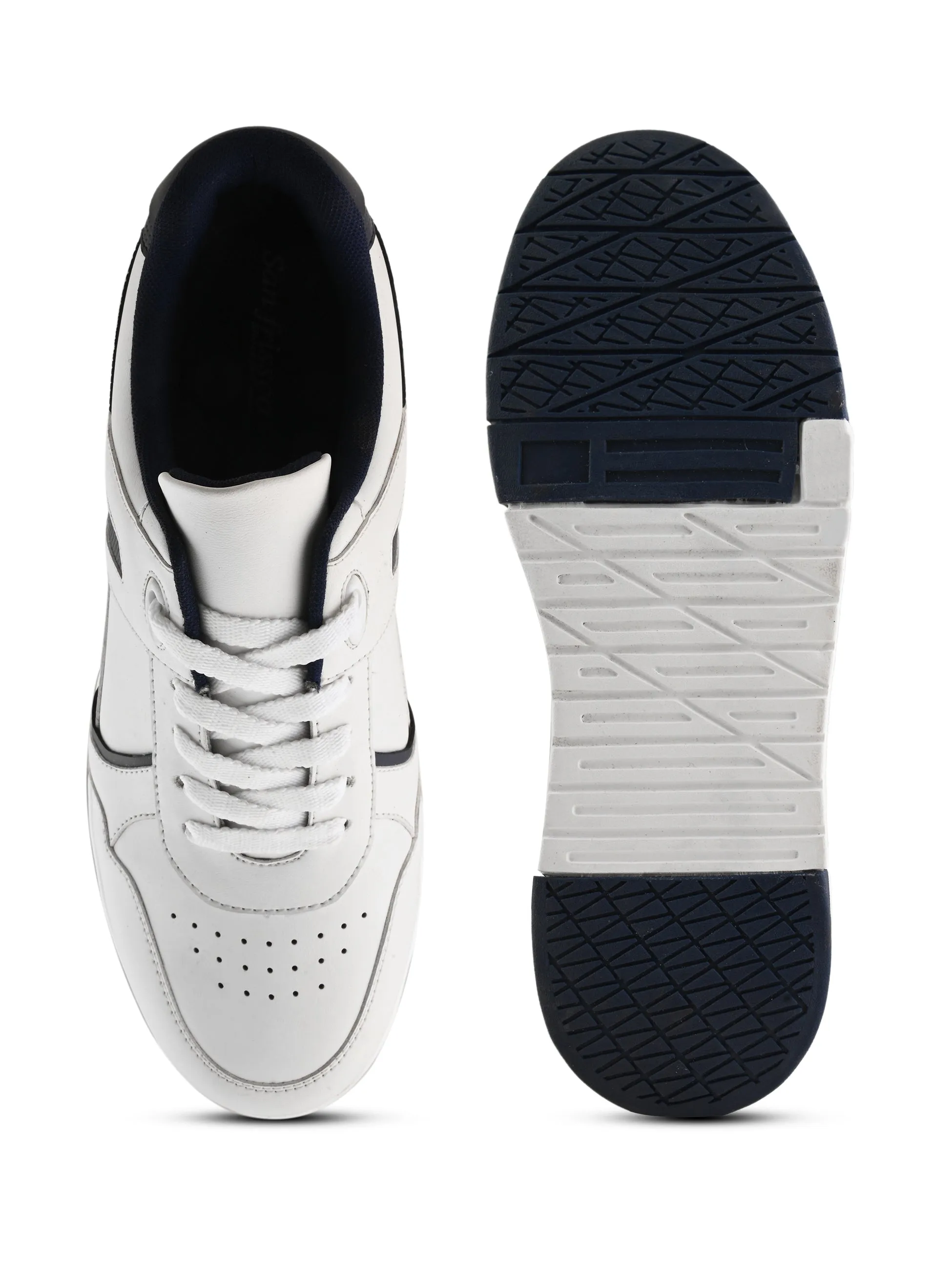 SAN FRISSCO Men Light Weight White Casual Sneakers