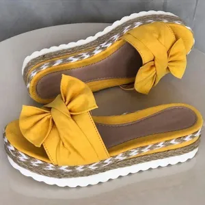 Scarlets | Stylish trendy Summer Sandals with Bow