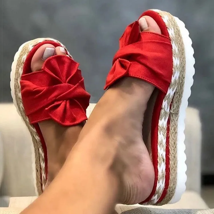 Scarlets | Stylish trendy Summer Sandals with Bow