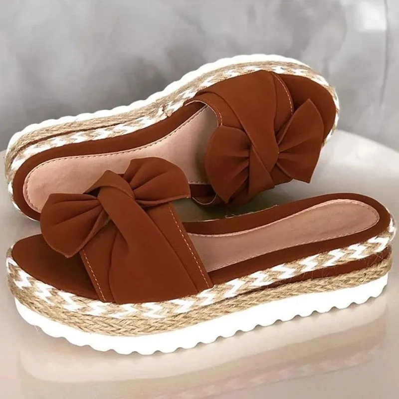 Scarlets | Stylish trendy Summer Sandals with Bow