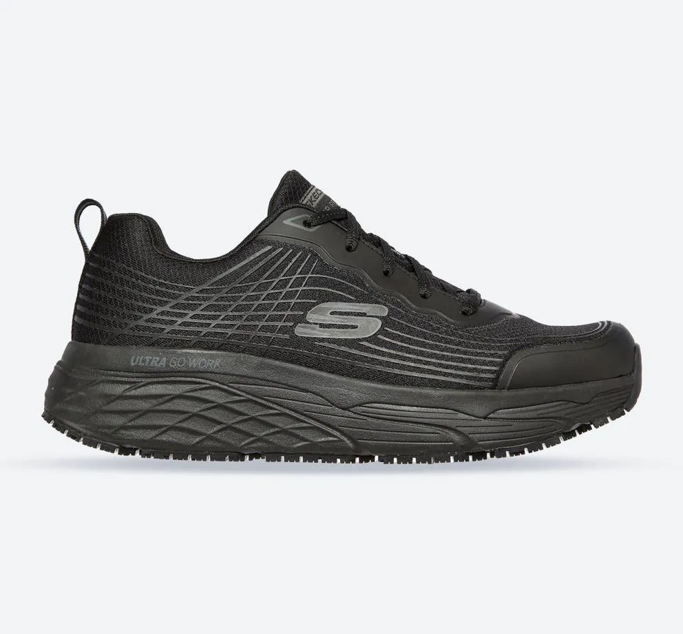Skechers 200021EC Relaxed Fit Max Cushioning Elite Sneakers für Herren mit weiter Passform
