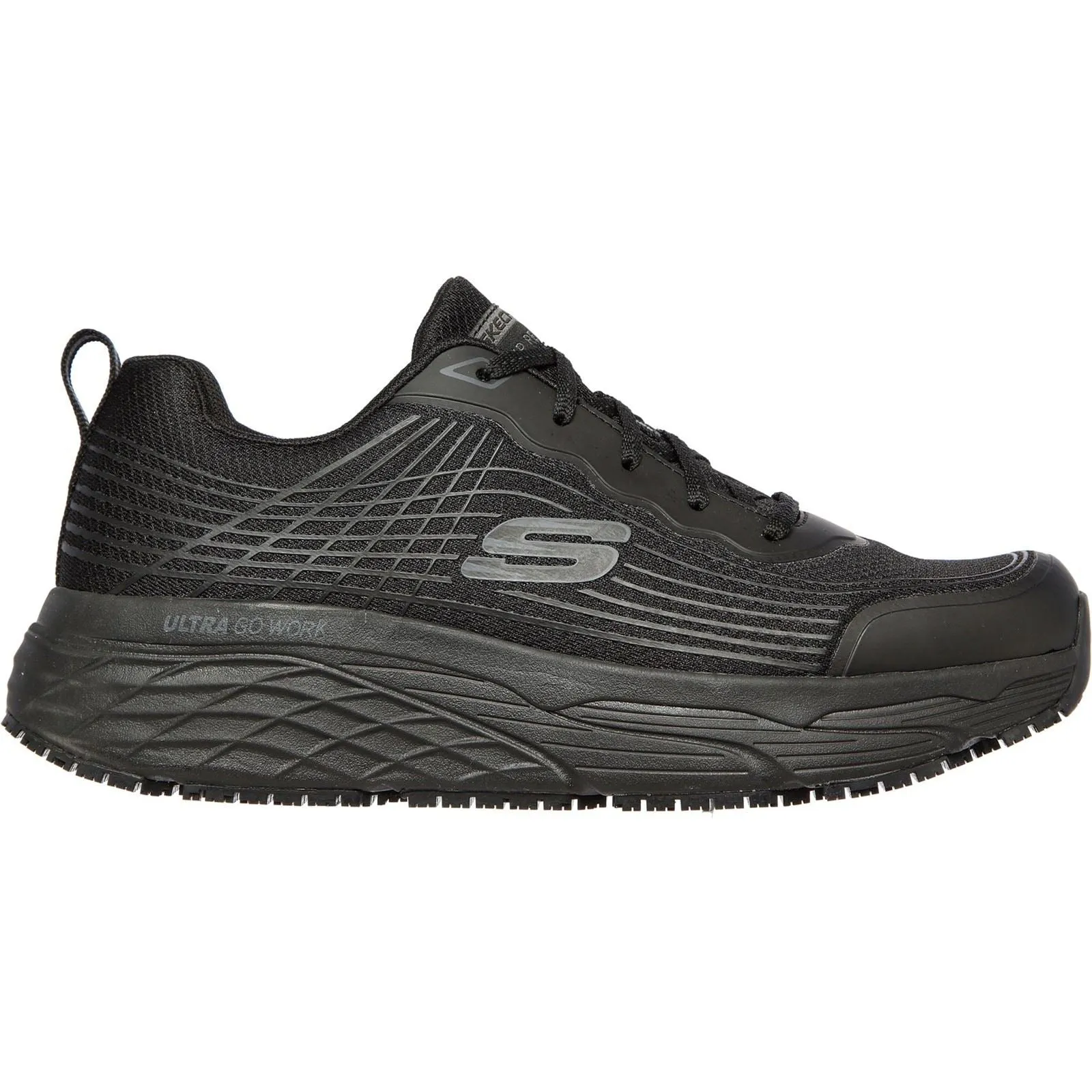 Skechers 200021EC Relaxed Fit Max Cushioning Elite Sneakers für Herren mit weiter Passform
