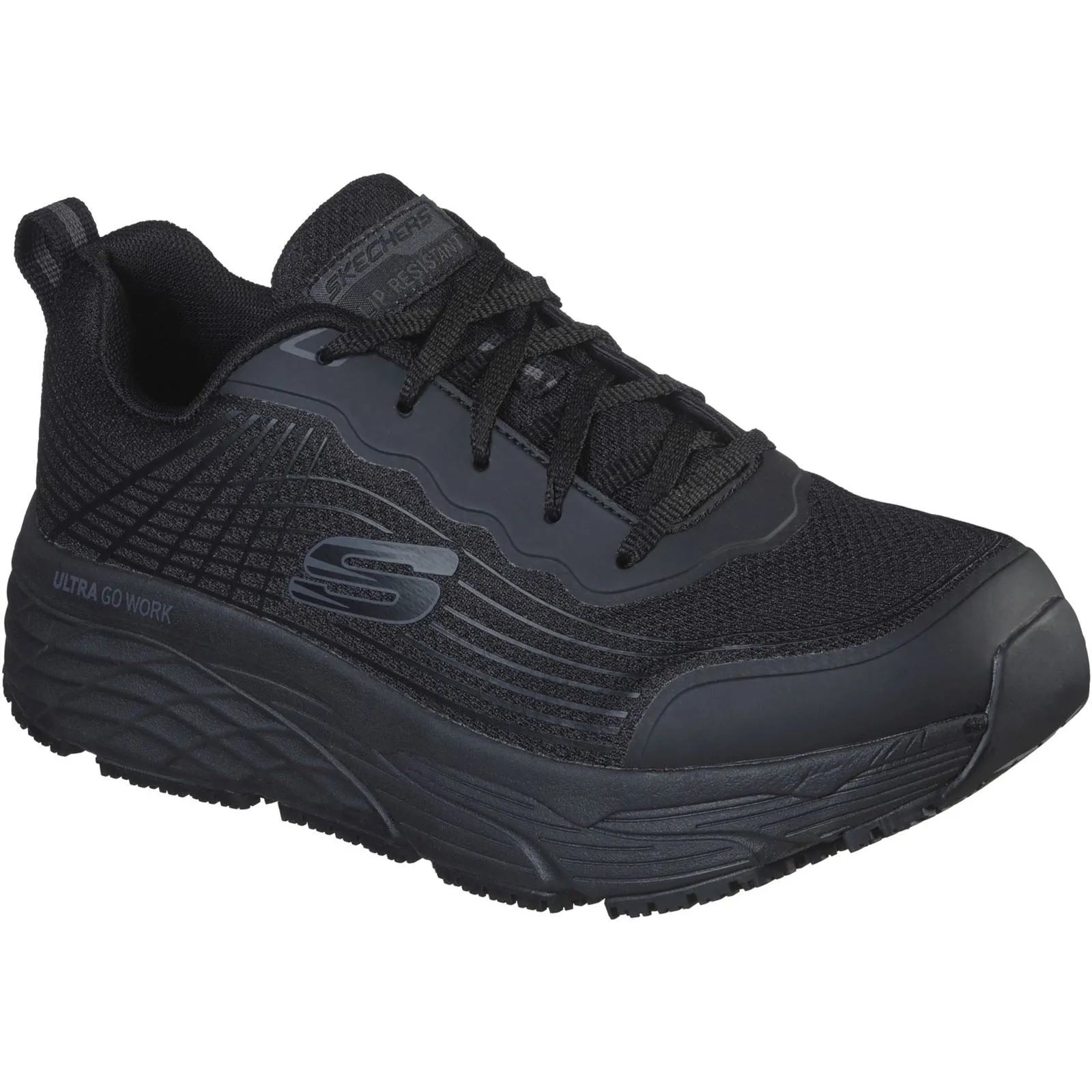 Skechers 200021EC Relaxed Fit Max Cushioning Elite Sneakers für Herren mit weiter Passform
