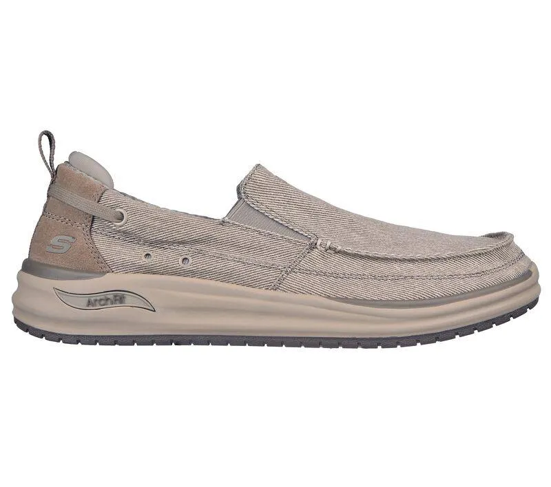 Skechers Melo – Port Bow 204605 Arch Fit Sneakers für Herren mit weiter Passform