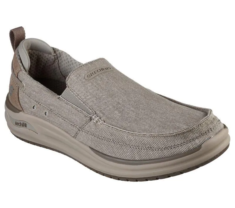 Skechers Melo – Port Bow 204605 Arch Fit Sneakers für Herren mit weiter Passform