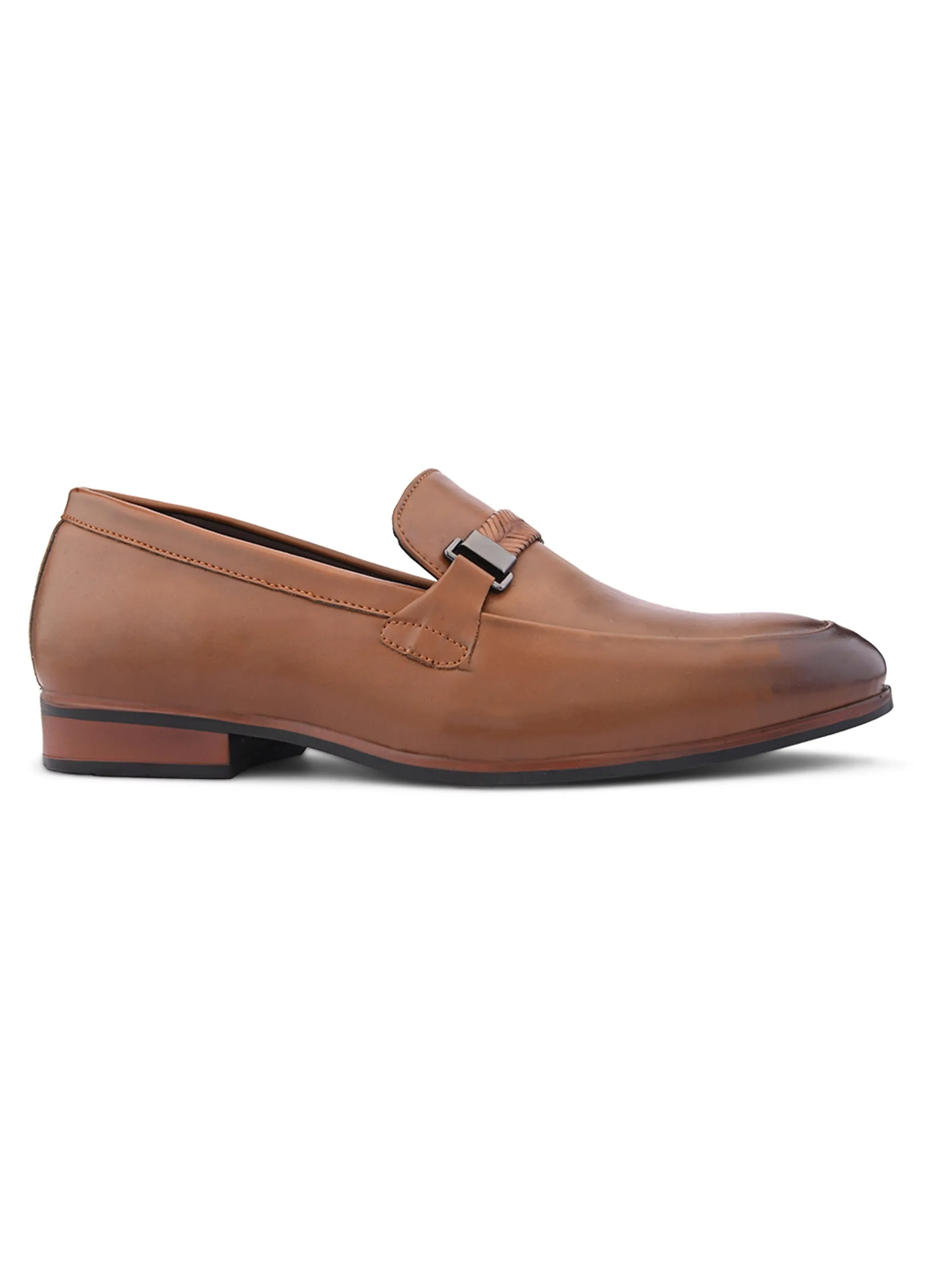 Soho Tan Solid Slip-Ons