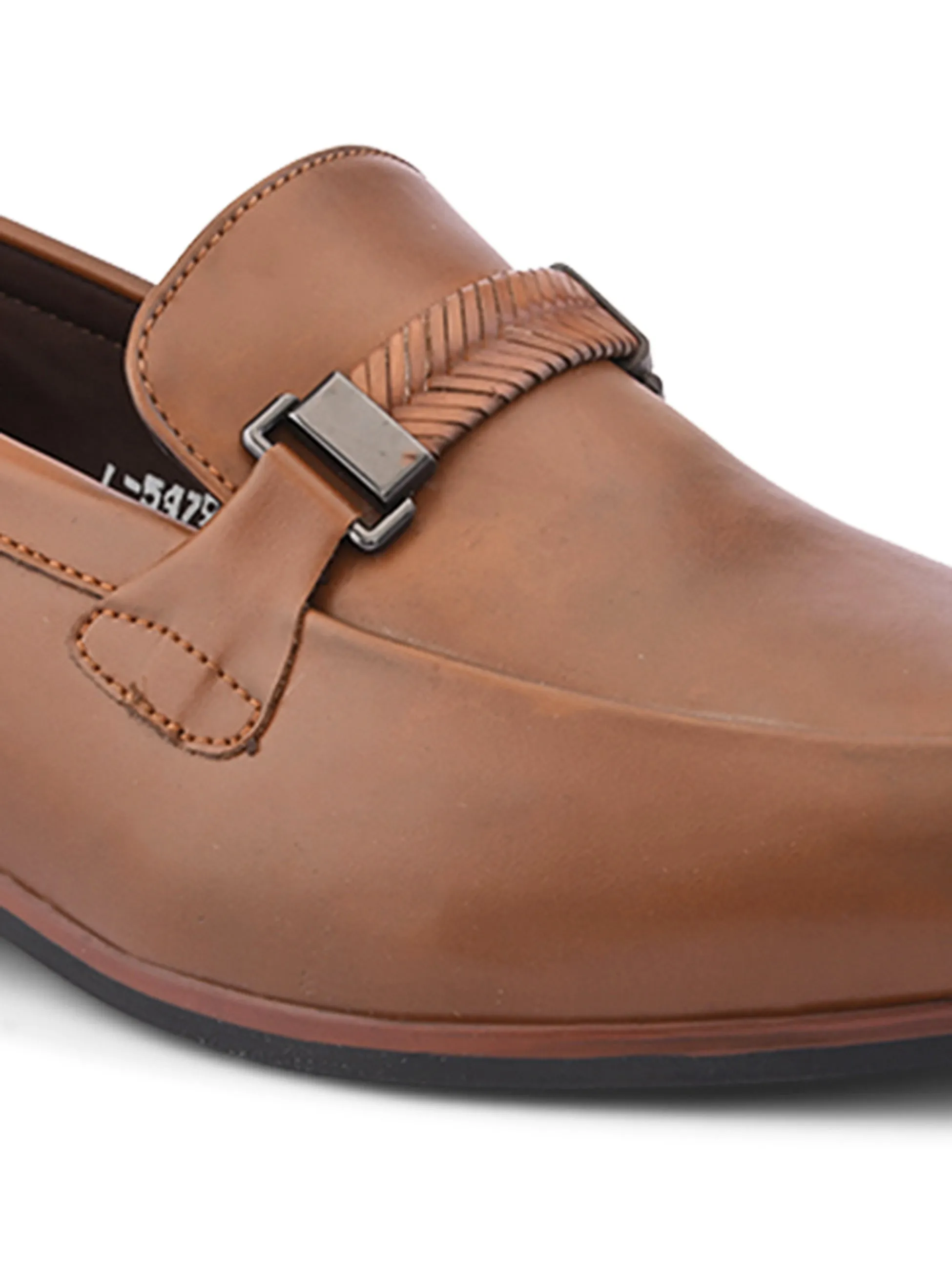 Soho Tan Solid Slip-Ons