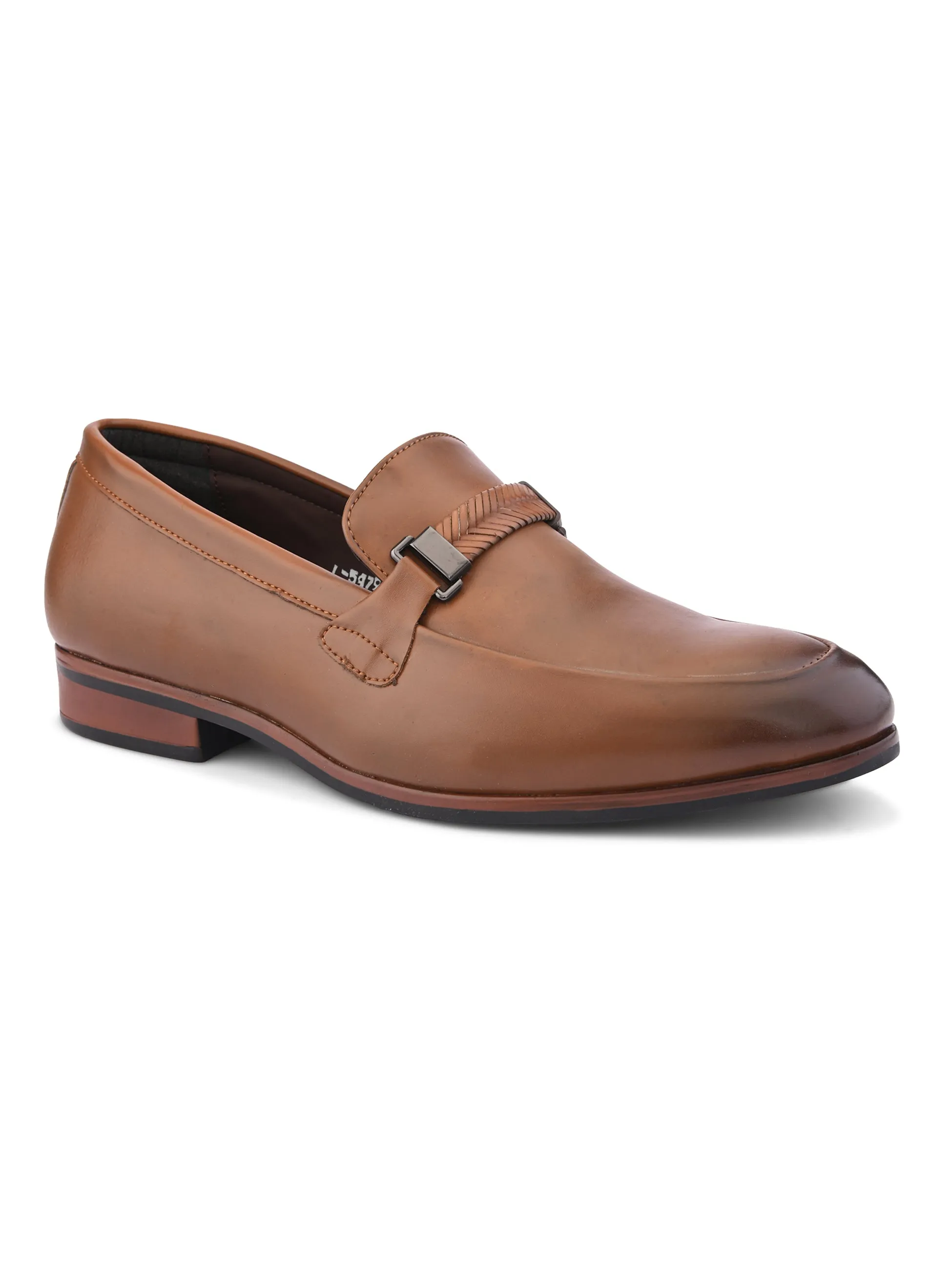 Soho Tan Solid Slip-Ons