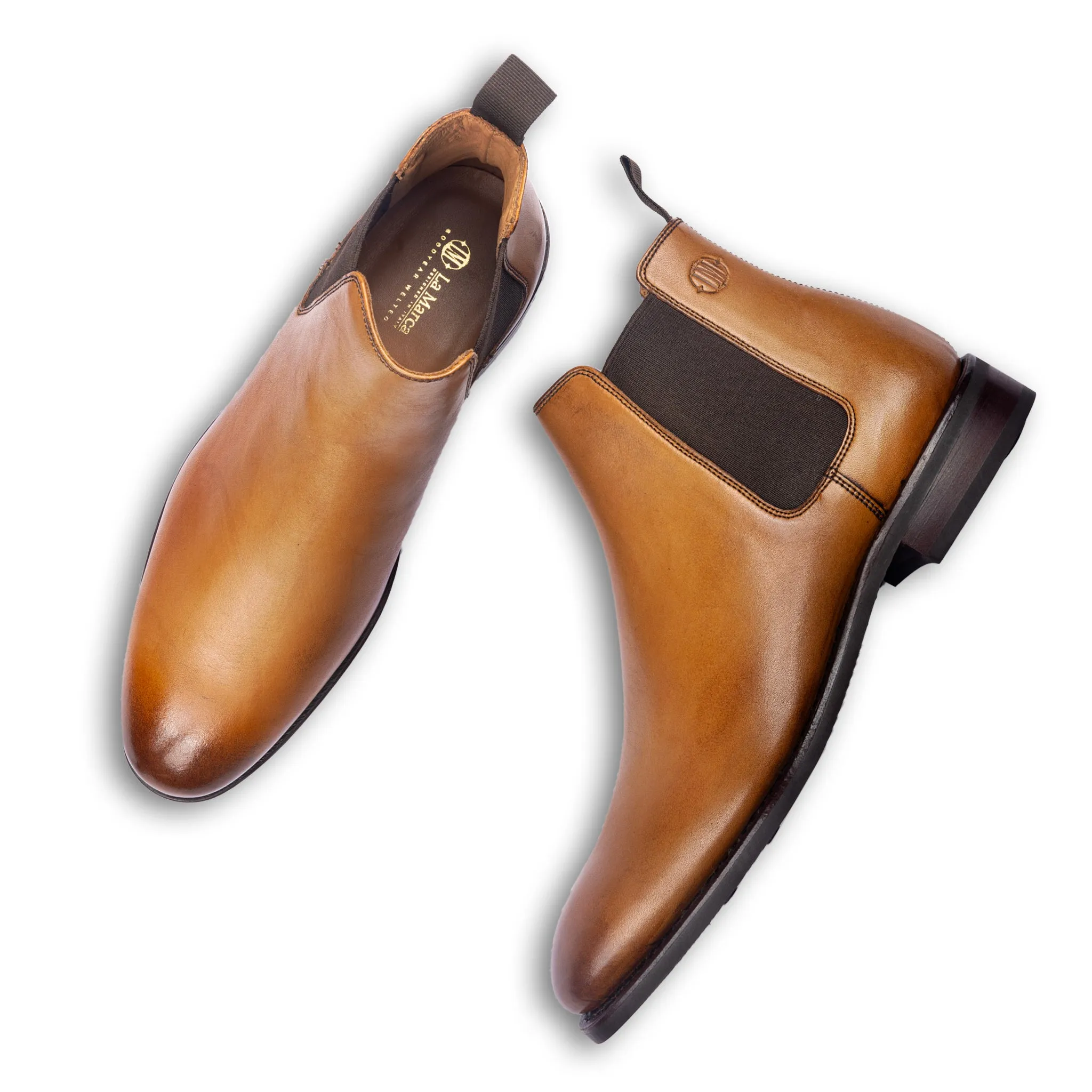 Stevan Chelsea Boot (Tan)
