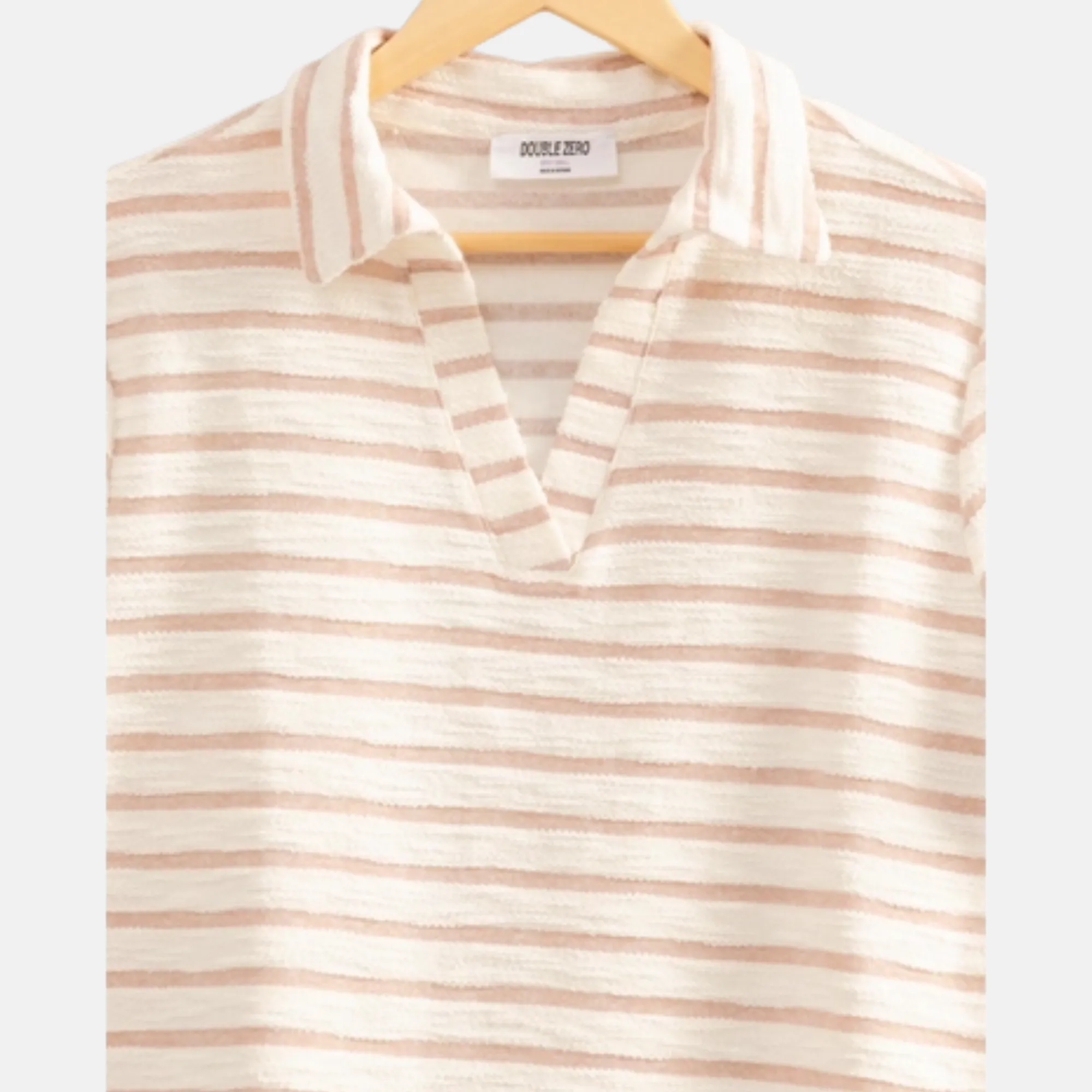 Striped Polo Top