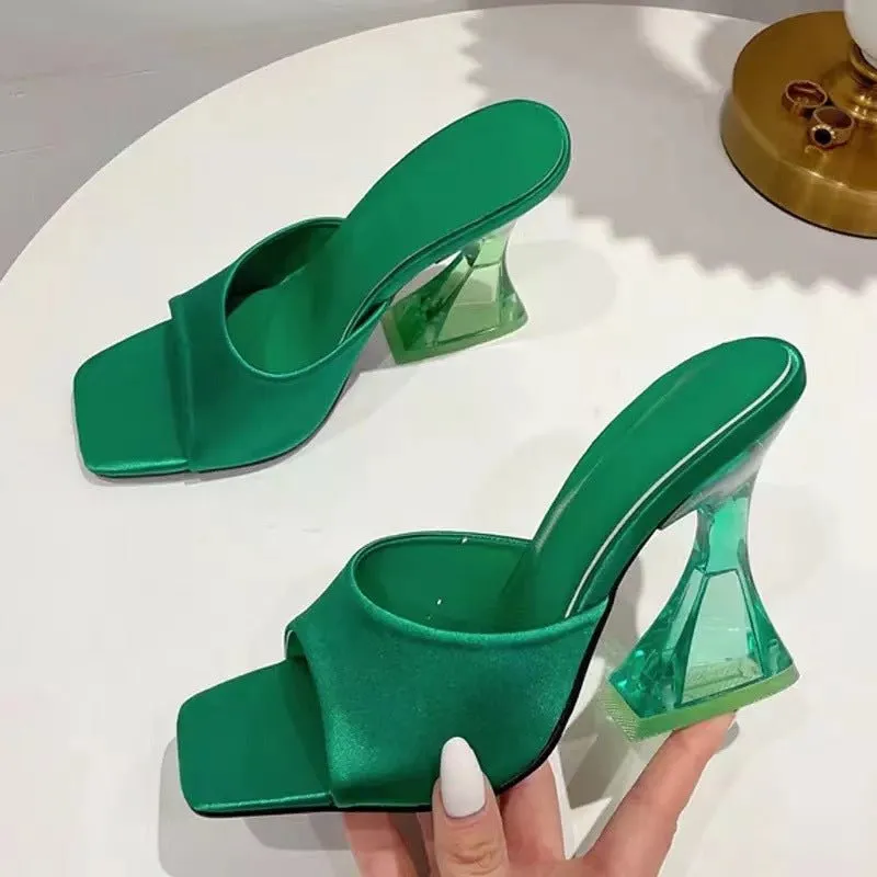 Stunning High Heel Open Toe Sandals