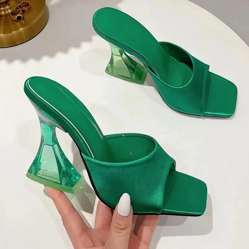 Stunning High Heel Open Toe Sandals