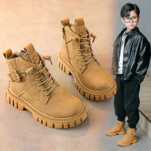 Stylish Fleece Martin Boots