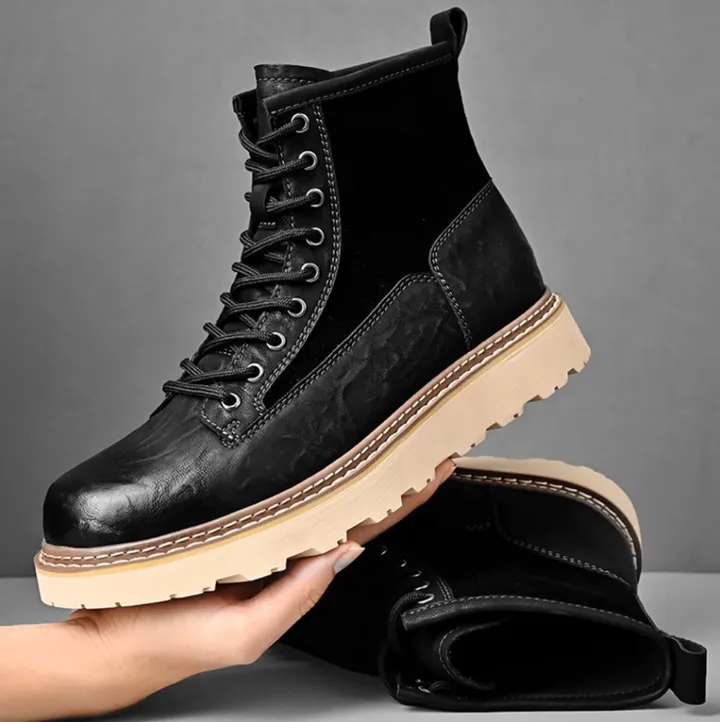 Stylish, high-quality men's leather boots