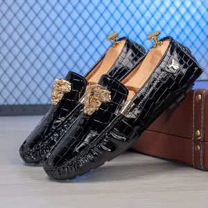 Summer Beanies Men's British Slip-On Lazy Shoes Trendy Versatile Breathable Casual Loafers