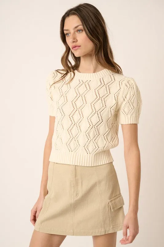 Tan Cargo Mini Skirt with Side Pockets