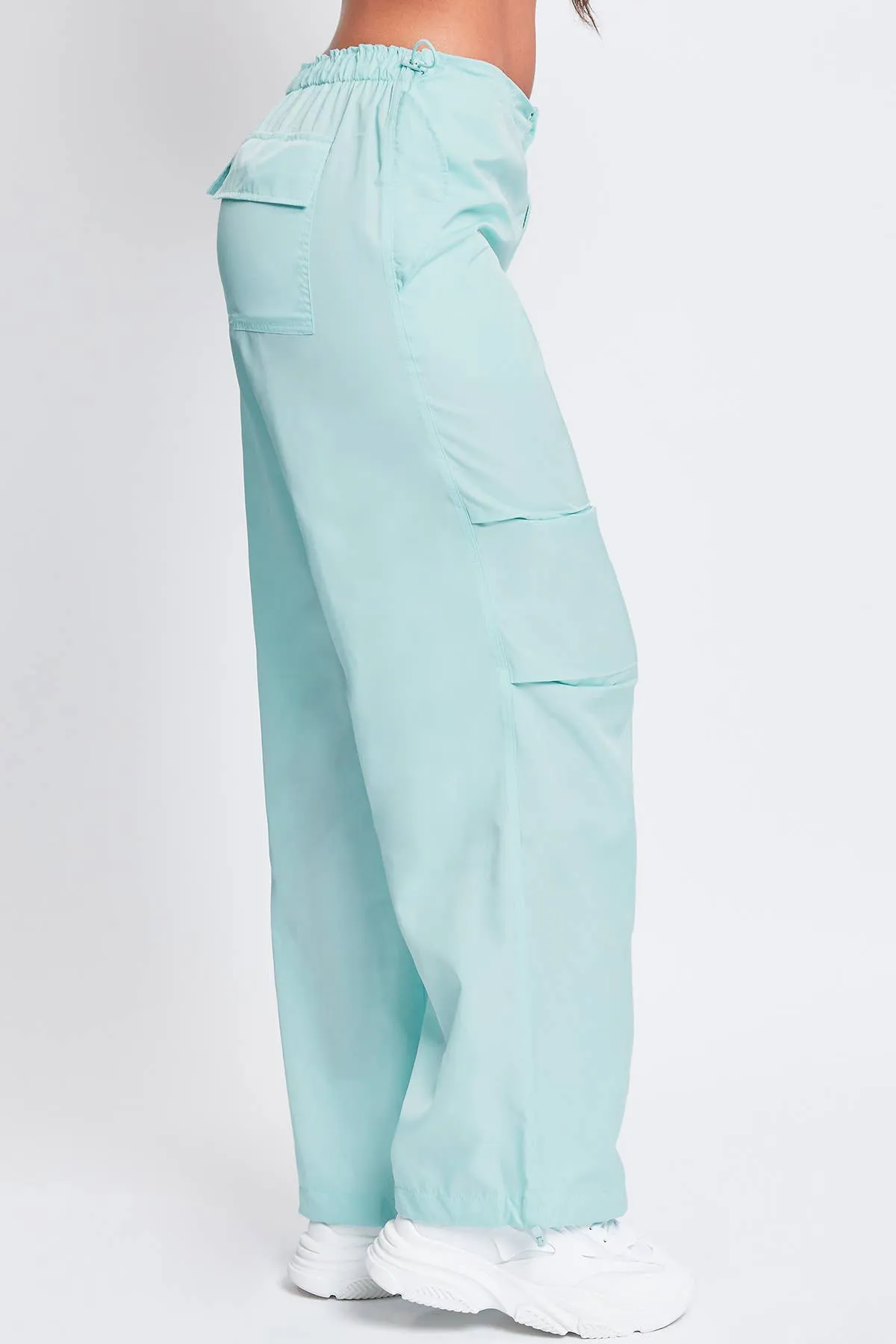 Teen/Ladies Relaxed Nylon Parachute Pants..