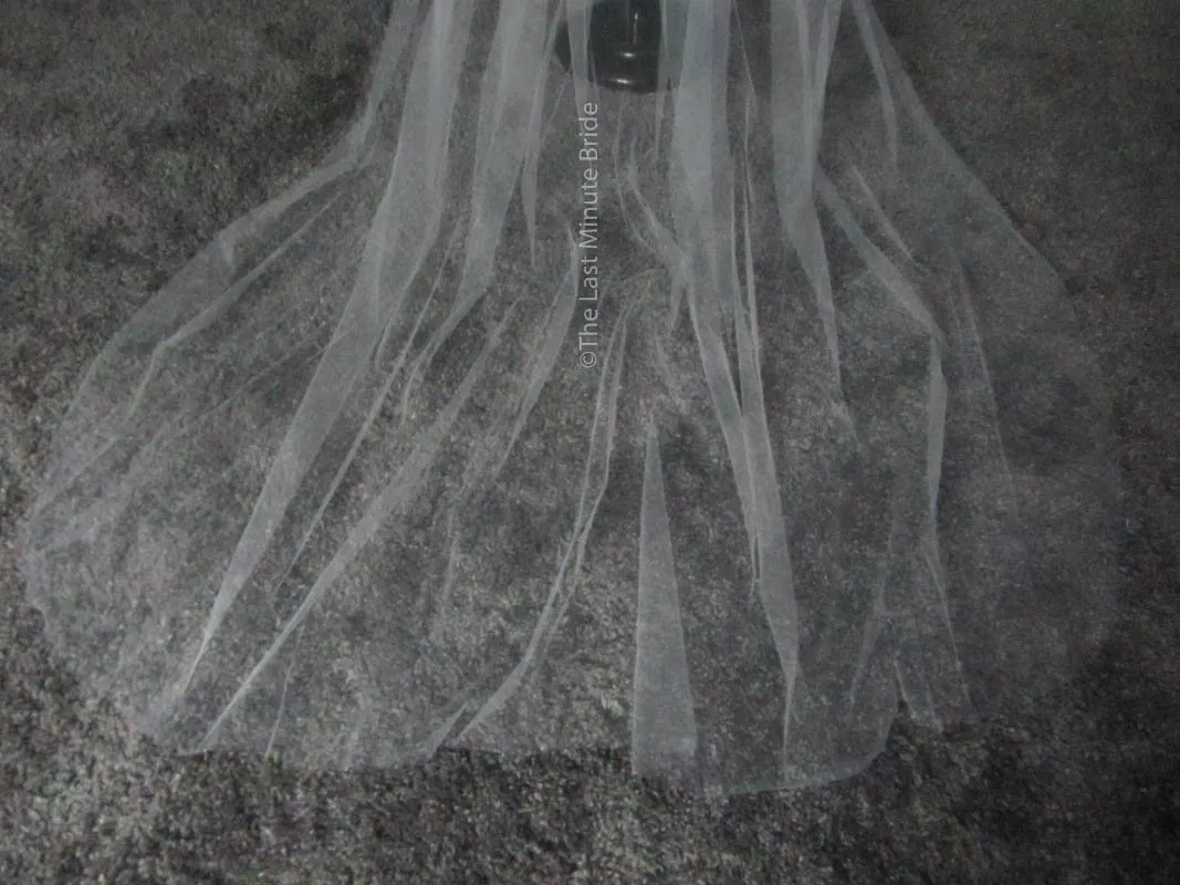 The Last Minute Bride Veil Style #103-RE