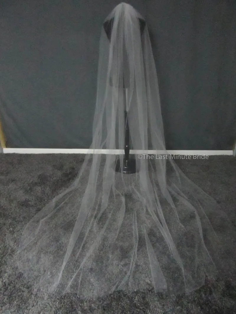 The Last Minute Bride Veil Style #103-RE