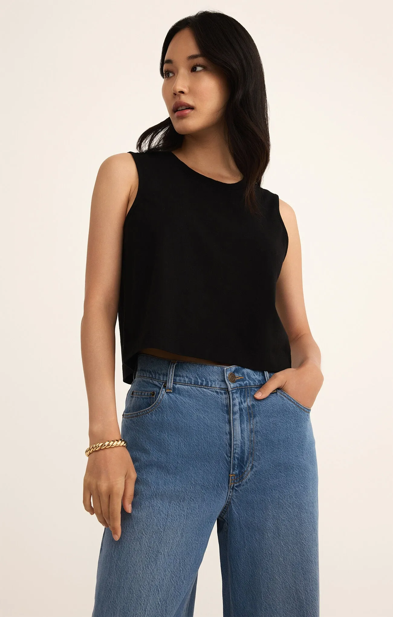 The Sloane Jersey Muscle Tank