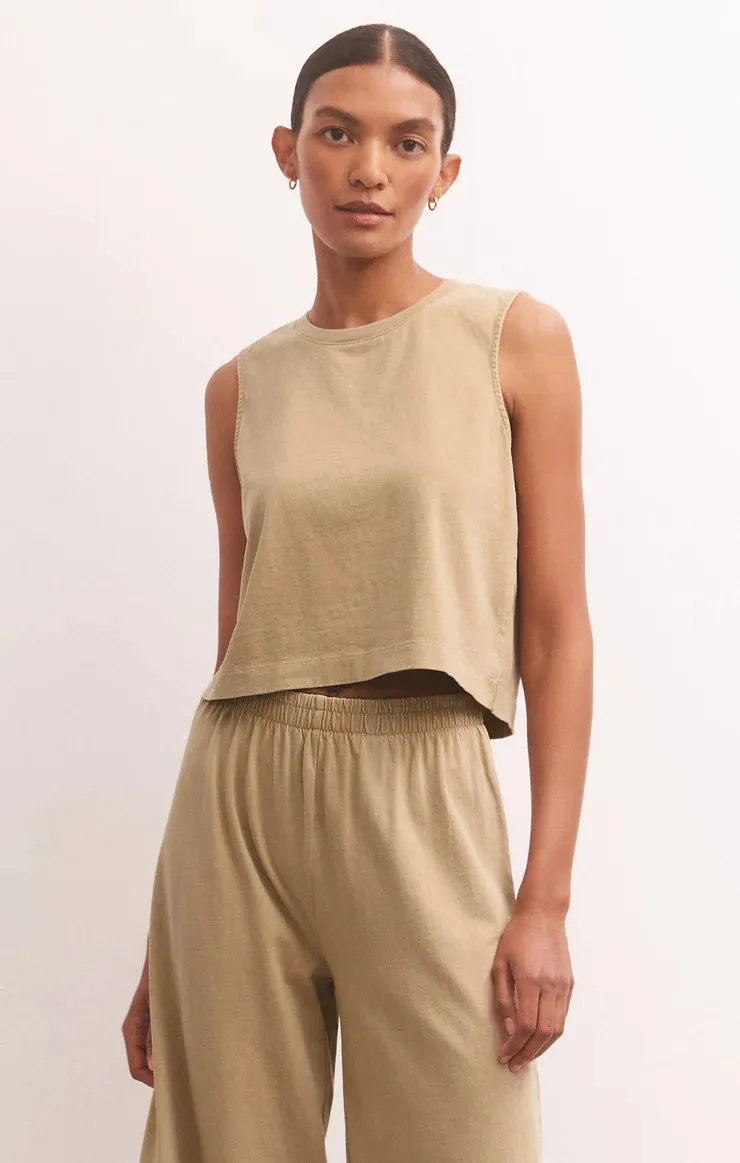 The Sloane Jersey Muscle Tank