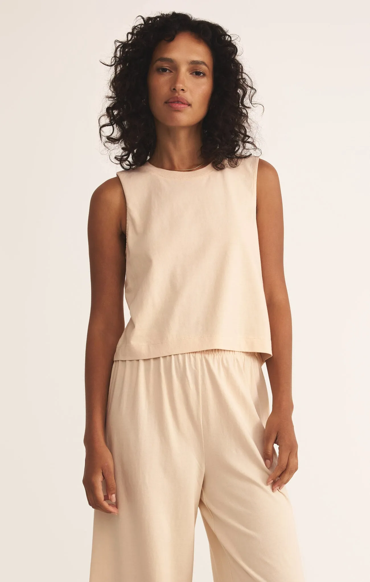The Sloane Jersey Muscle Tank