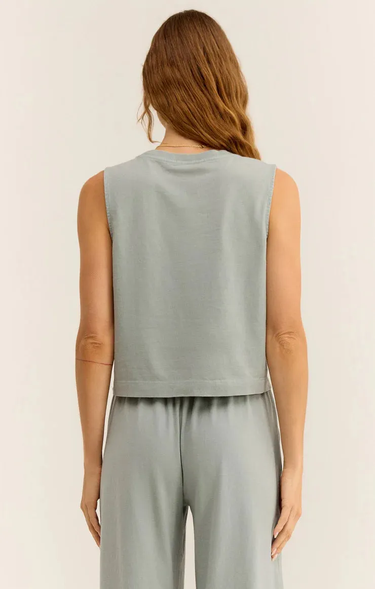 The Sloane Jersey Muscle Tank