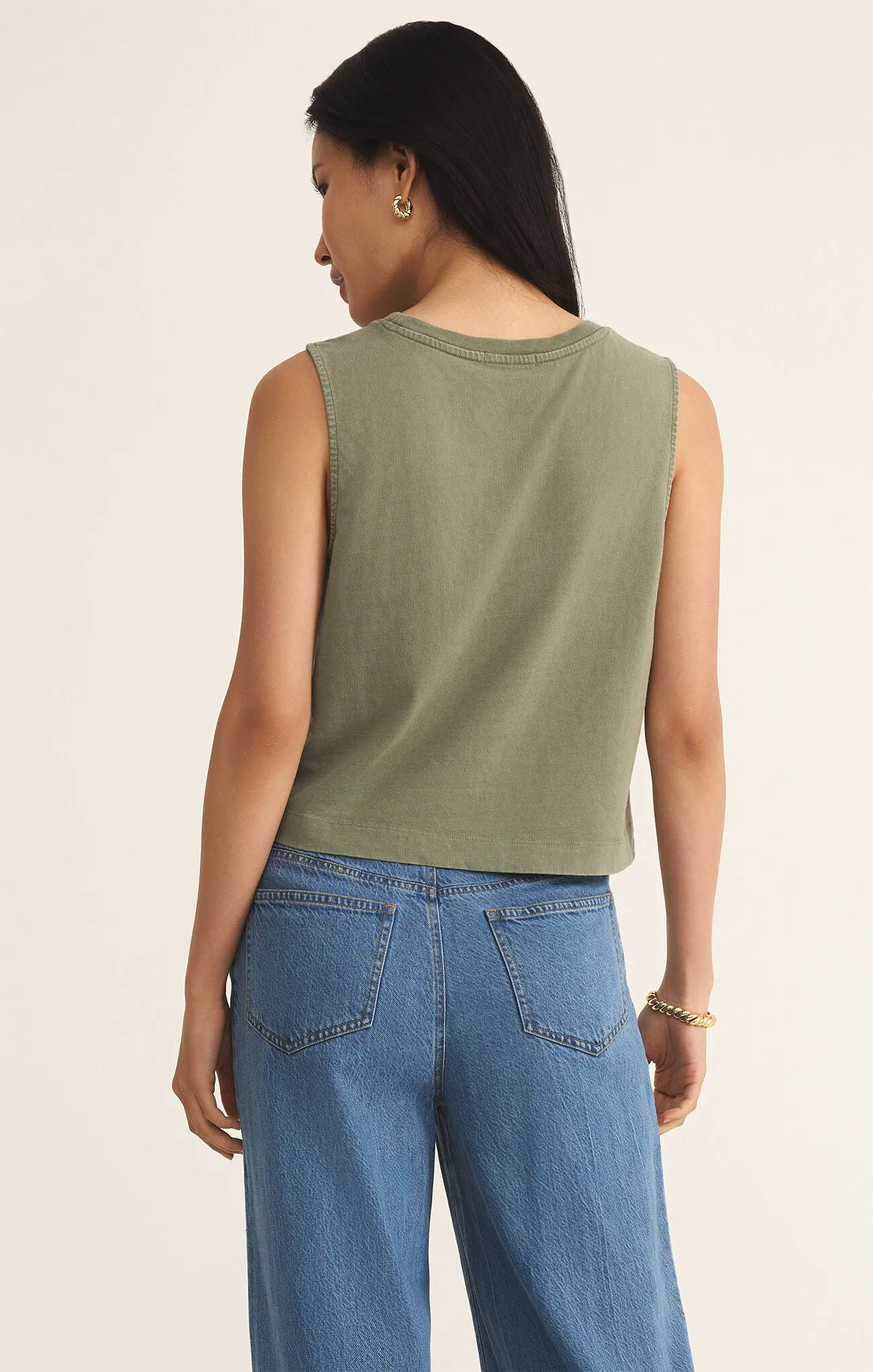 The Sloane Jersey Muscle Tank