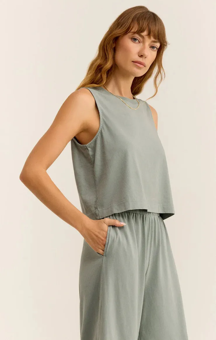 The Sloane Jersey Muscle Tank