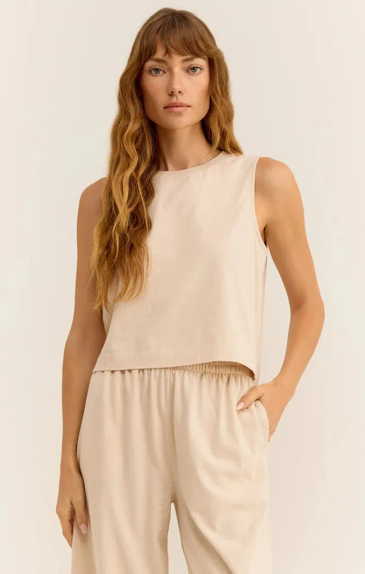 The Sloane Jersey Muscle Tank